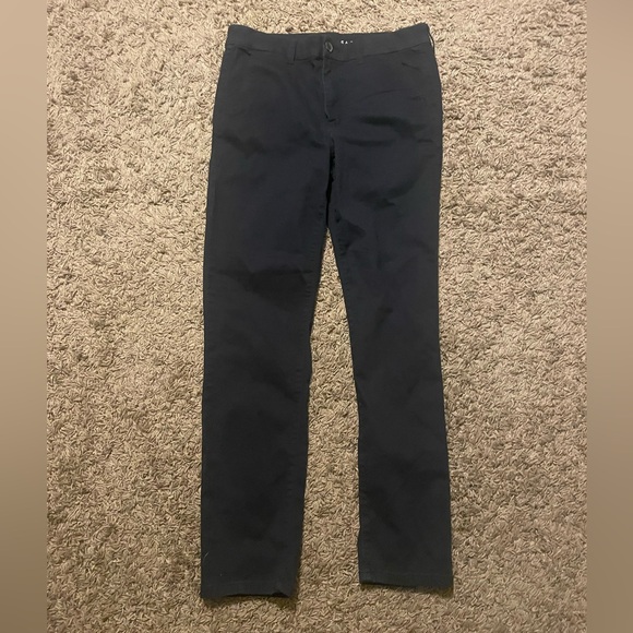 American Eagle Outfitters Pants - american eagle super stretch size 14 navy pants high rise skinny